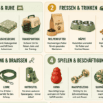 Welpen Erstausstattung – was du wirklich brauchst Infografik