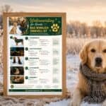 Welpe im Winter: Das solltest du beachten Winterausruestung 2 fuer hunde was wirklich sinnvoll ist poster hundetrainingplan