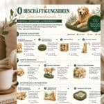10 Beschäftigungsideen für Senioren-Hunde – Sinnvoll, entspannt, altersgerecht Engaging guide with 10 activity ideas for keeping senior dogs mentally and physically stimulated.