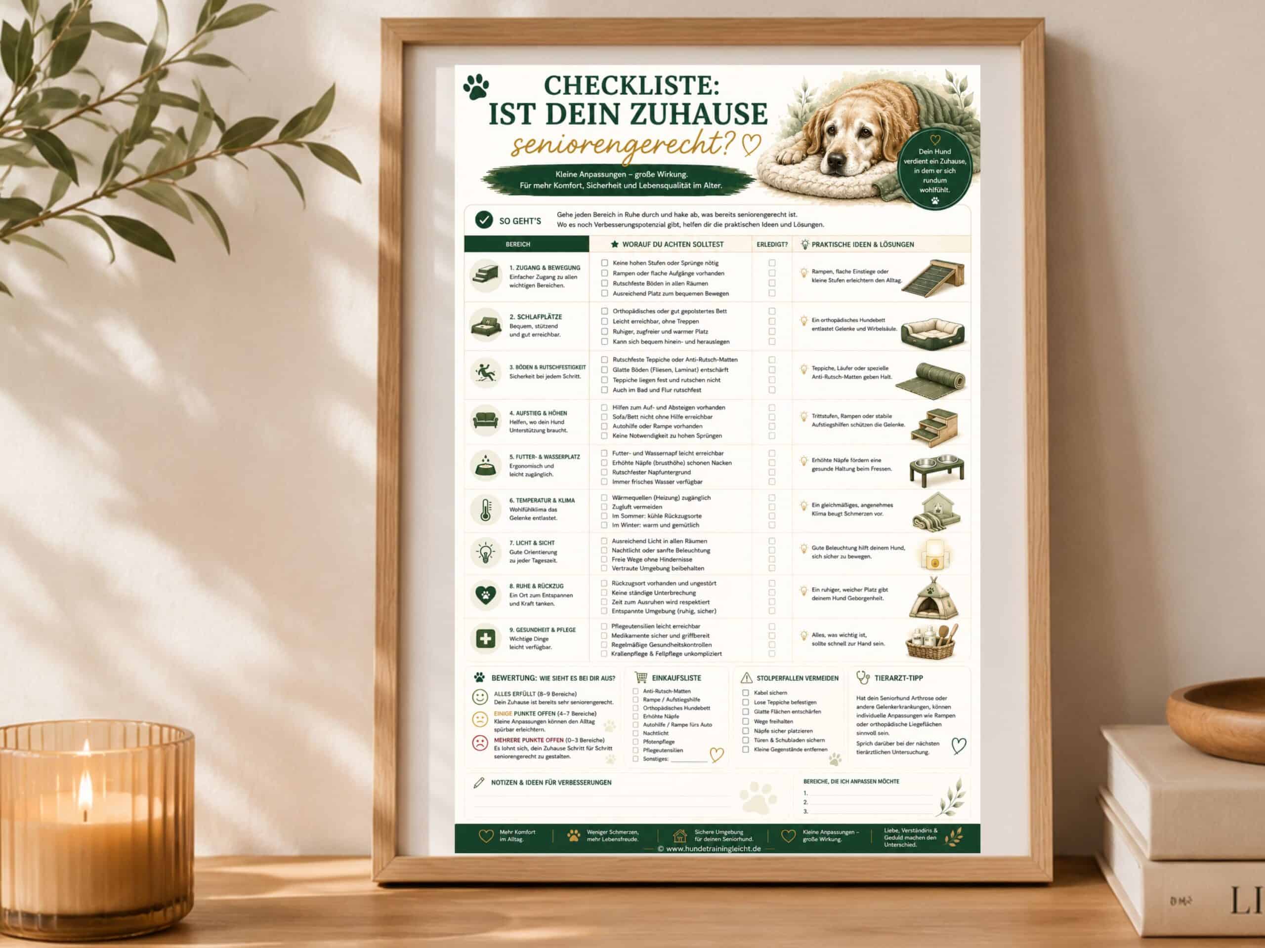 Checkliste – Ist dein Zuhause seniorengerecht?