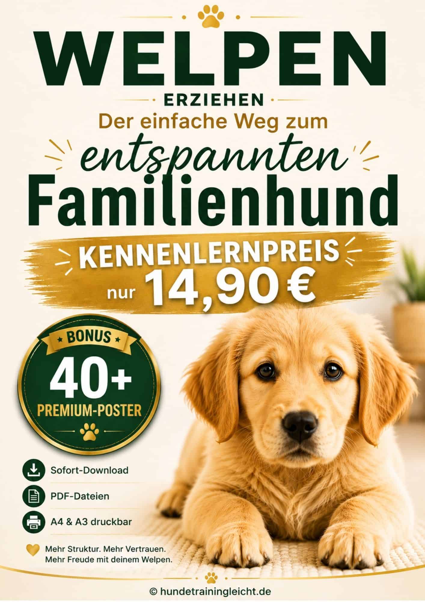 Welpen erziehen – Das große Welpen-Handbuch