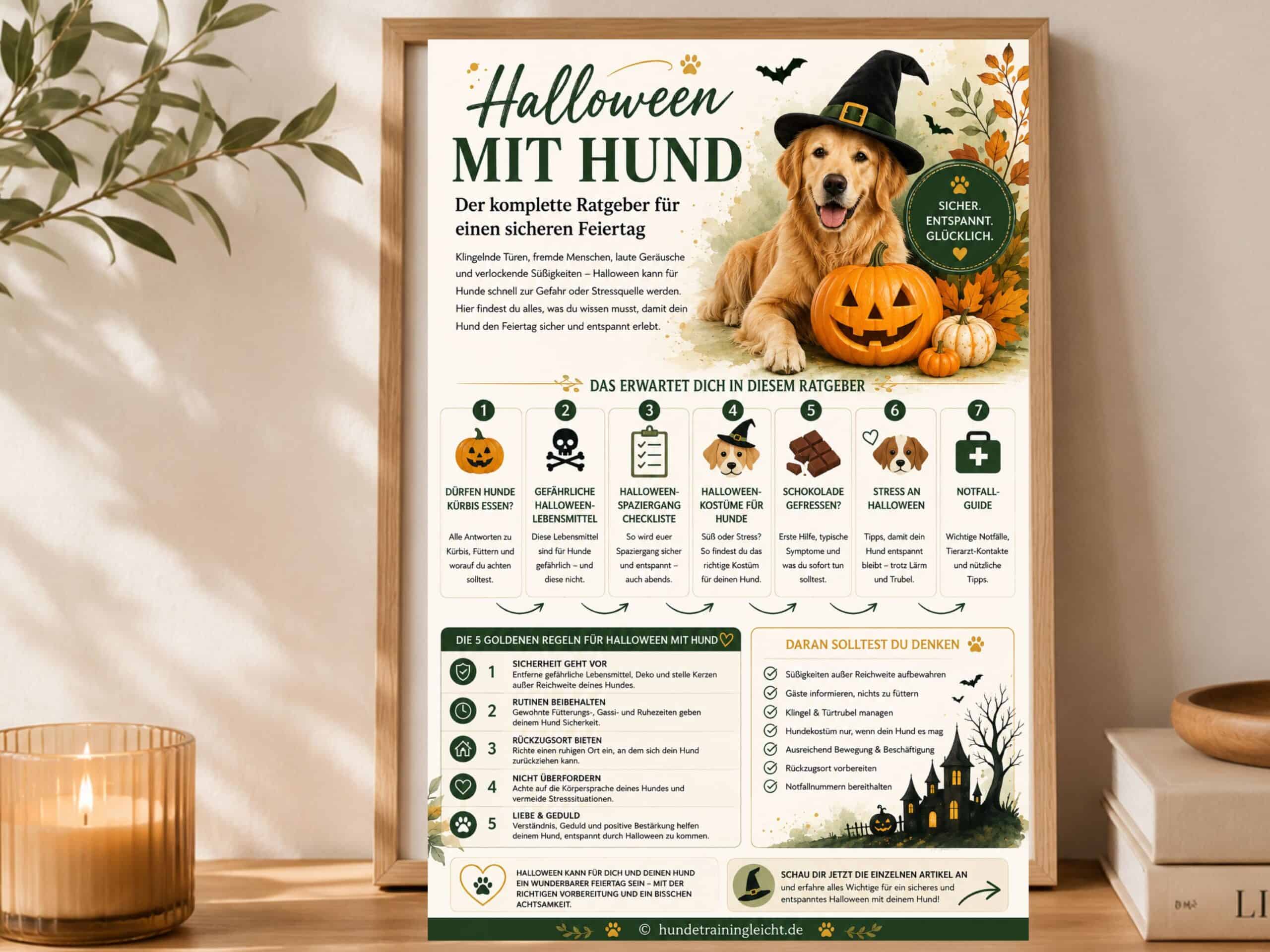 Halloween mit Hund - Der komplette Ratgeber