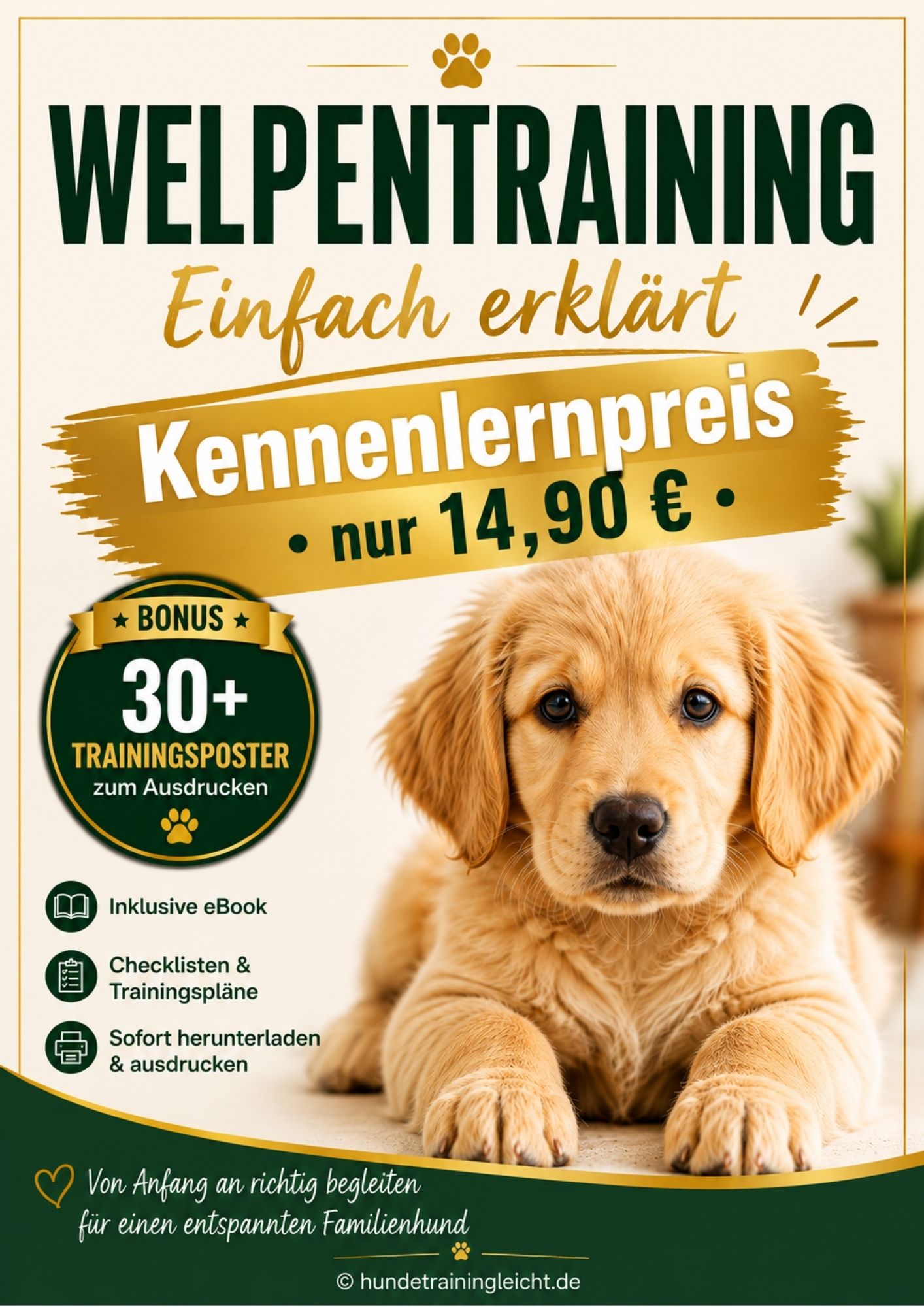 Welpentraining – Das Praxisbuch