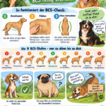 Hund zu dick oder nur kräftig gebaut – Infografik